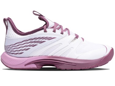 K-Swiss Women's Speed Trac Tennis Shoe, White/Grape Nectar/Orchid Haze, 8.5 M