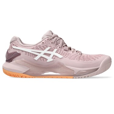 ASICS Women's Gel-Resolution 9 Tennis Shoes, 8.5, Watershed Rose/White