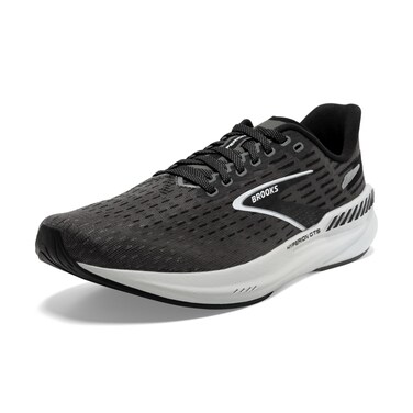 Brooks Women&rsquo;s Hyperion GTS Supportive Running Shoe - Gunmetal/Black/White - 7 Medium