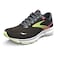 Brooks Women's Ghost 15 Neutral Running Shoe - Black/Ebony/Sharp Green - 10 Medium