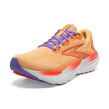 Brooks Women&rsquo;s Glycerin 21 Neutral Running Shoe - Sunburst/Nasturtium/Purple - 7.5 Medium