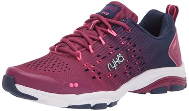 Ryka Women's Vivid RZX Athletic Shoe, Raspberry, 6 M US