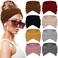 Sefiinh Wide Headbands For Women Fashion knot Headband Boho Head Bands Women&rsquo;s Hair Band Turban Workout Accessories 8 Pack