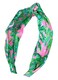 Lilly Pulitzer Pink/Green Women's Cute Knotted Headband, Suite Views