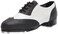 Leo Women's Spectator Dance Shoe, Black/White, 10
