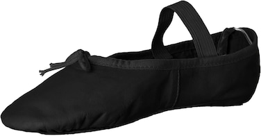 Leo Women's Ballet Russe Dance Shoe, Black, 9 D US