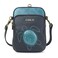 CHALA UNI Cellphone Xbody - Womens RFID Protected Faux Leather Crossbody Bag with Adjustable Strap - Turtle - turquoise