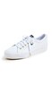 Keds Women's Jump Kick Duo Lace Up Sneaker, White, 8