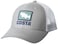 Costa Del Mar Bass Waves Trucker Cap, Grey, One Size US
