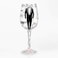 Enesco Designs by Lolita Groom Artisan-Blown, 15 oz. Wine Glass, 15 Ounces, Multi Color