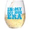 In My Boy Mom Era Wine Glass - Best Mom Gifts For New Mothers, Baby Shower, Birthday, Mothers Day, Valentines day, or Christmas Gift For Mom - Best Mom Ever Wine Glasses from Son
