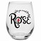 Drinking Divas Will You Accept This Ros&Atilde;&copy; - 15oz Bachelor/Bachelorette Wine Glass