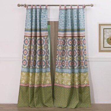 Barefoot Bungalow Shangri-La Window Panel Pair
