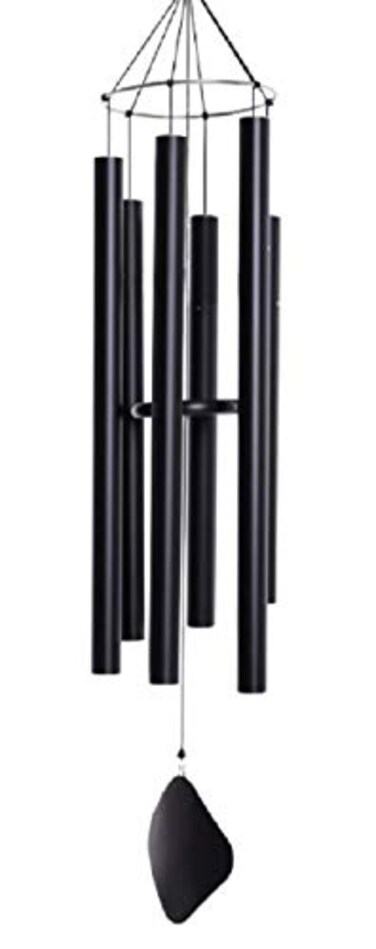 Music of the Spheres &acirc;&euro;&ldquo; Chinese Alto, Medium Handcrafted Wind Chime, Precision Tuned, Weather-resistant Unique Outdoor Wind Chimes, 50