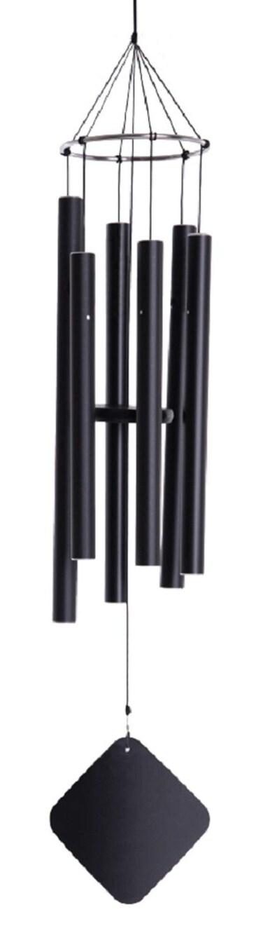 Music of the Spheres &acirc;&euro;&ldquo; Chinese Soprano, Small Handcrafted Wind Chime, Precision Tuned, Weather-resistant Unique Outdoor Wind Chimes, 30
