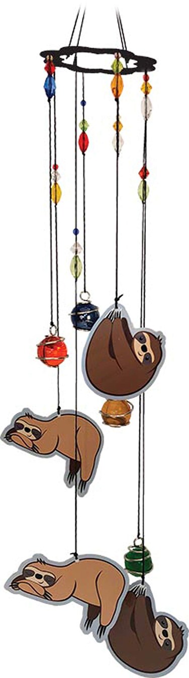 Spoontiques Sloth Wind Chimes