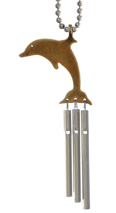 Jacob's Musical Car Charm, Dolphin, Mini Wind Chime