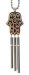 Jacob's Musical Car Charm, Healing Hand, Hamsa, Mini Wind Chime