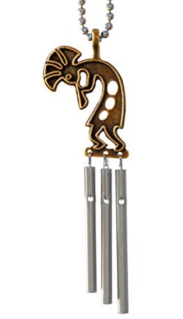 Jacob's Musical Car Charm, Kokopelli, Mini Wind Chime