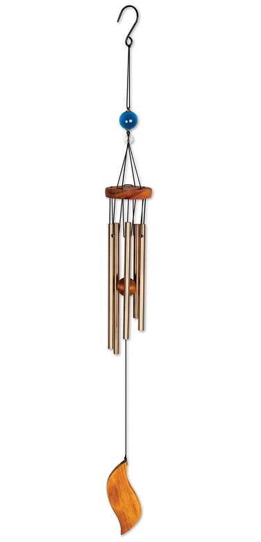 Sunset Vista Designs Metallic Capiz Wind Chime, 25
