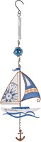 Sunset Vista Designs Coastal Collection Hanging Bouncy, 16-Inch, Sail Boat
