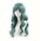 23.6" Women's Long Green Cosplay Wig for Move Fiber Hair Wig