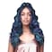 BOBBI BOSS 13X2 Deep Lace Synthetic Hair Wig - MLF418 ELEANOR, Updo Revolution Long Curly Style , High Heat Resistant Wigs (HLPURP/GRN)