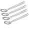 4Pcs Silver Egg Beater Stainless Steel Mini Spring Coil Whisk Handheld Milk Frother Foamer Sauce Stirrer Blender Coffee Mixer Kitchen Egg Tools Whisks Kitchen Utensils and Gadgets Cooking Utensils