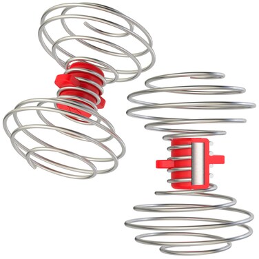 PowerWhisk [2 Pack] No Clumps Powerful Protein Shaker Balls   Double the weight of a Blender Ball   Stainless Steel Wire Whisk Ball can Blend Bananas (Shaker Bottle Not Included)