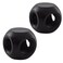 MARRTEUM G1/4" 3-Way Ball Fittings Extender Connectors for Computer Water Cooling System, Black, 2 Pack