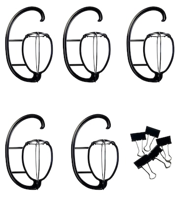 laiyuemei 5 Packs Black Wig Stand - Sturdy and Durable, Approximately 15.35 x 10.24 Inches / 39 x 26 cm Wig Stand