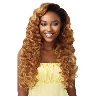 Outre Converti Cap Synthetic Wig - WAVY BABY (DR CHOCOLATE CREAM)