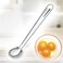 Silver Stainless Steel Egg Beater -Mini Spring Coil Whisk - Handheld Milk Frother Foamer Sauce Stirrer Blender -Coffee Mixer Kitchen Egg Tools