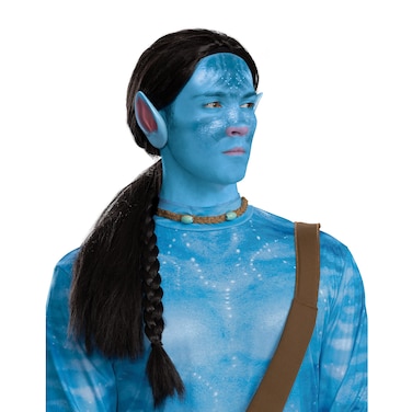 Disguise Men's Wigs, Official Disney Avatar Way of The Water Adult Costume Accessories, Jake, One Size