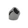 EKWB EK-AF G1/4" Female to Female 45 Degree Angled Fitting, Black Nickel