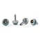 E-outstanding 4-Pack G1/4" Soft Tube Fitting Connector Adapter Barb-Fitting for PC Water Cooling System Accessory 6mm Hose
