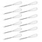 CHuangQi (Pack of 12) 7 inch Stainless Steel Whisk for Cooking, Blending, Whisking, Beating, Stirring, Balloon Whisk/Kitchen Whisk