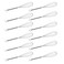 CHuangQi (Pack of 12) 7 inch Stainless Steel Whisk for Cooking, Blending, Whisking, Beating, Stirring, Balloon Whisk/Kitchen Whisk