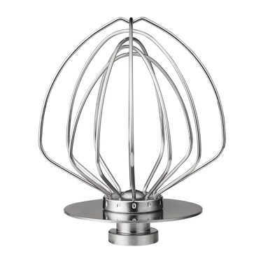 K45WW Whisk Attachment for KitchenAid Stand Mixer, Stainless Steel Wire Whip Attachment Dishwasher Safe