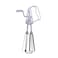 Rotary Hand Egg Whisk 1PC Hand Held Egg Beater Rotary Manual Whisk Egg Beater Mixer Blender Stainless Steel Whisk Mixer Kitchen Baking Cooking Tools