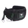 Heavy Duty Workout Dip Belt for Pullups, Sled Pull Attachment, Gym, Fitness, Training, Strength and Weightlifting (Black&amp;Green)