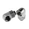 DGZZI G1/4 Inch Male to Female Extender Fitting 2PCS Silver 90 Degree Elbow Thread Rotary Connector Adapte for Computer Water Cooling System