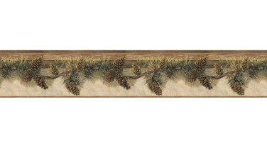 Chesapeake TLL01632B Pomona Chestnut Pine Hill Border, Chetnut