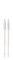Sustee Aquameter (Medium White Refillable - Bundle of 2) - House Plant Soil Moisture Meter, Humidity Sensor Probe, Water Level Indicator - Best for Indoor Potted Plants