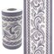 Yifely Moistureproof PVC Wallpaper Border Peel &amp; Stick Scroll Wall Borders Sticker Home Decor