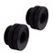 MARRTEUM G1/4" Pass-Through Fittings Extender Connector with Sealed O-Ring for Computer Water Cooling System, Black, 2 Pack