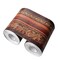 Brown Wood Grain Self Adhesive 3D Peel and Stick Waterproof Wall Border Easy to Apply (Dark Brown 2pc)