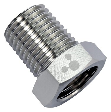 Koolance ADT-N14M-G14F Threading Adapter, NPT 1/4 Male to G 1/4 Female