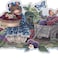 CONCORD WALLCOVERINGS &acirc;&bdquo;&cent; Classic Wallpaper Border Featuring Mouse, Butterflies, Fruits and Berries, Size 9.5 Inches by 15 Feet PrePasted HH30271