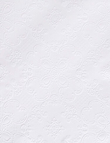 Brewster RD0137 Anaglypta Paintable Og Styled Squares Wallpaper, 21-Inch by 396-Inch, White